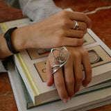 Papilio Stainless Steel Ring ─ Light