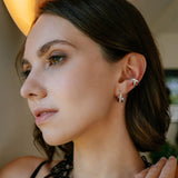 X Ring & Ear Cuff Set + Gift