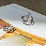 L Stainless Steel Ring