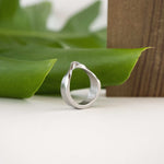 Amos Stainless Steel Ring ─ Bold - LACE by JennyWu