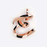 Initials Pendant, Premium