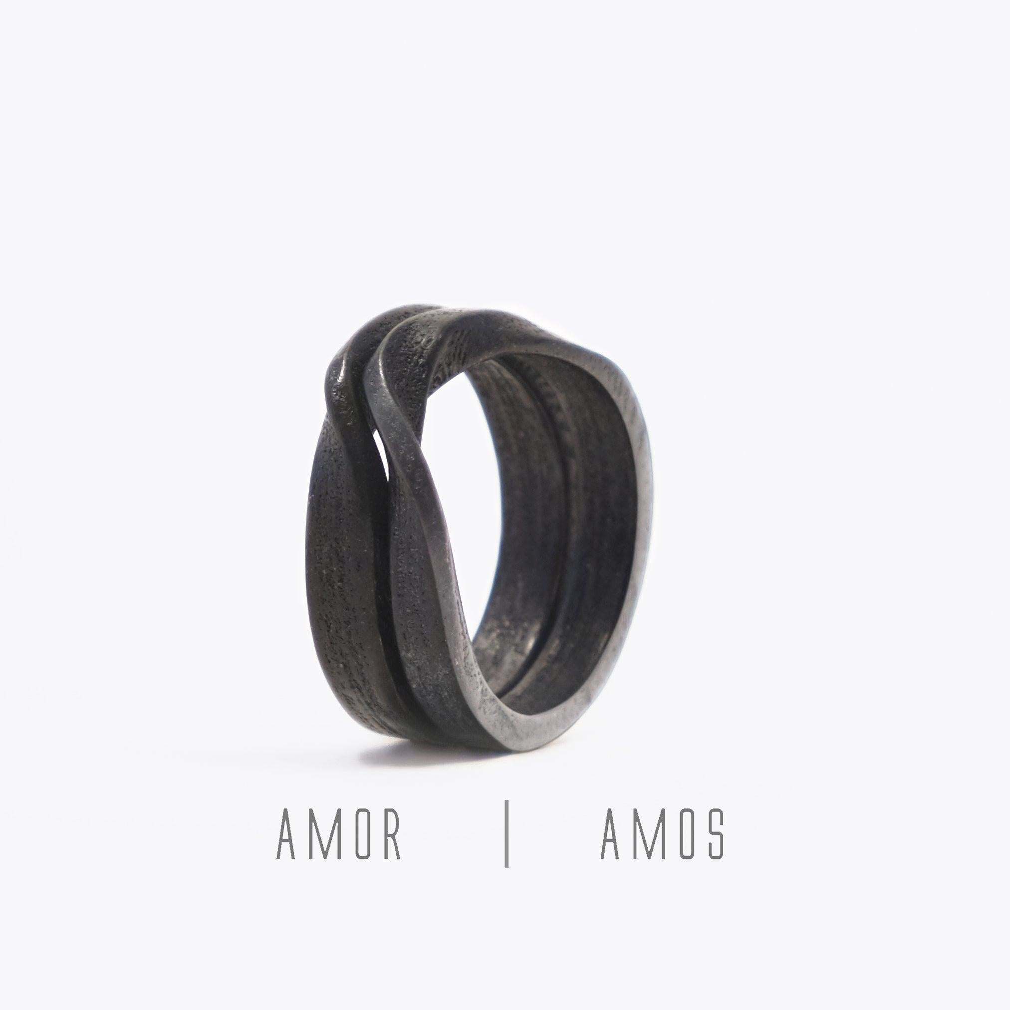 Amor Steel Ring ─ Light - LACE by JennyWu