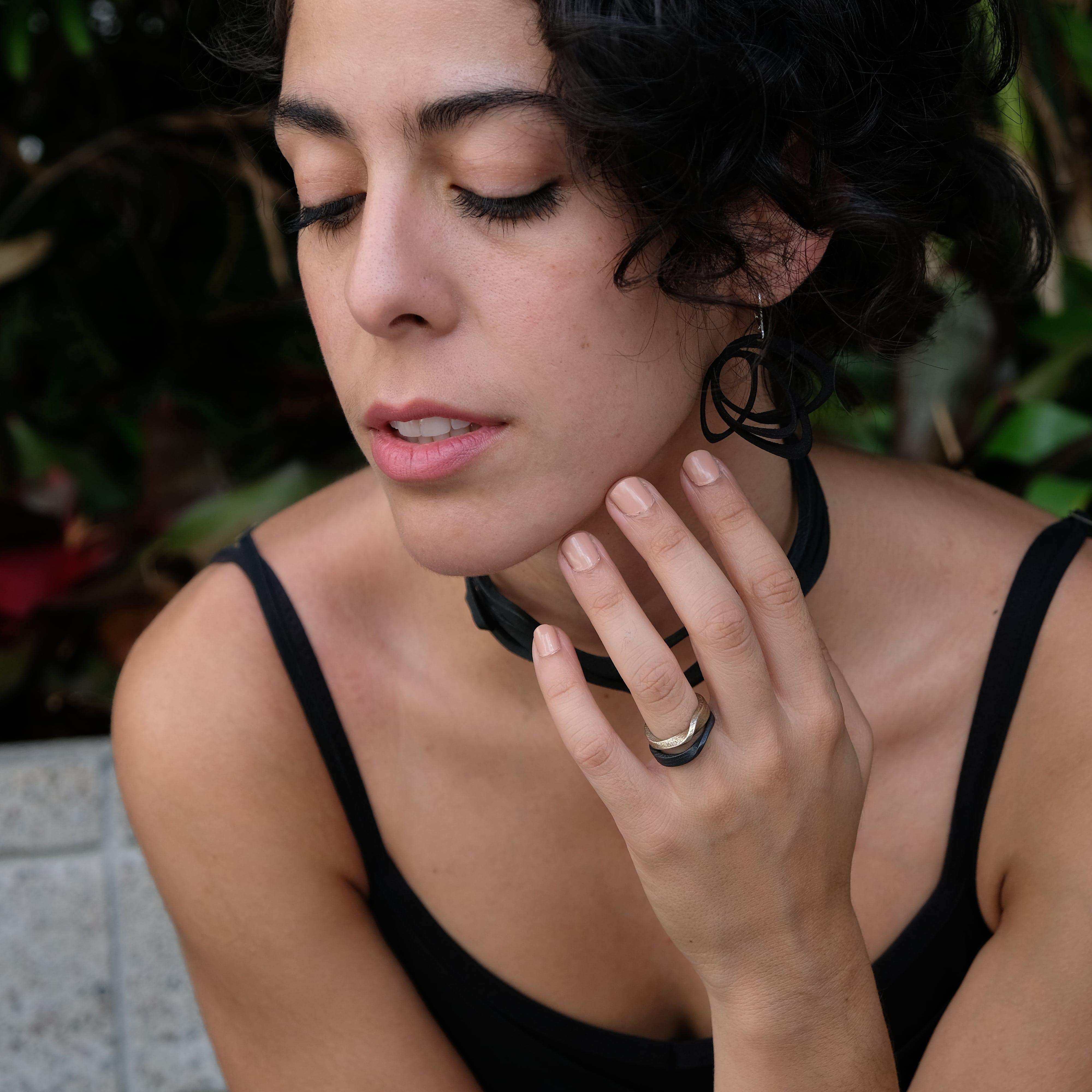 Amor Steel Ring ─ Light - LACE by JennyWu