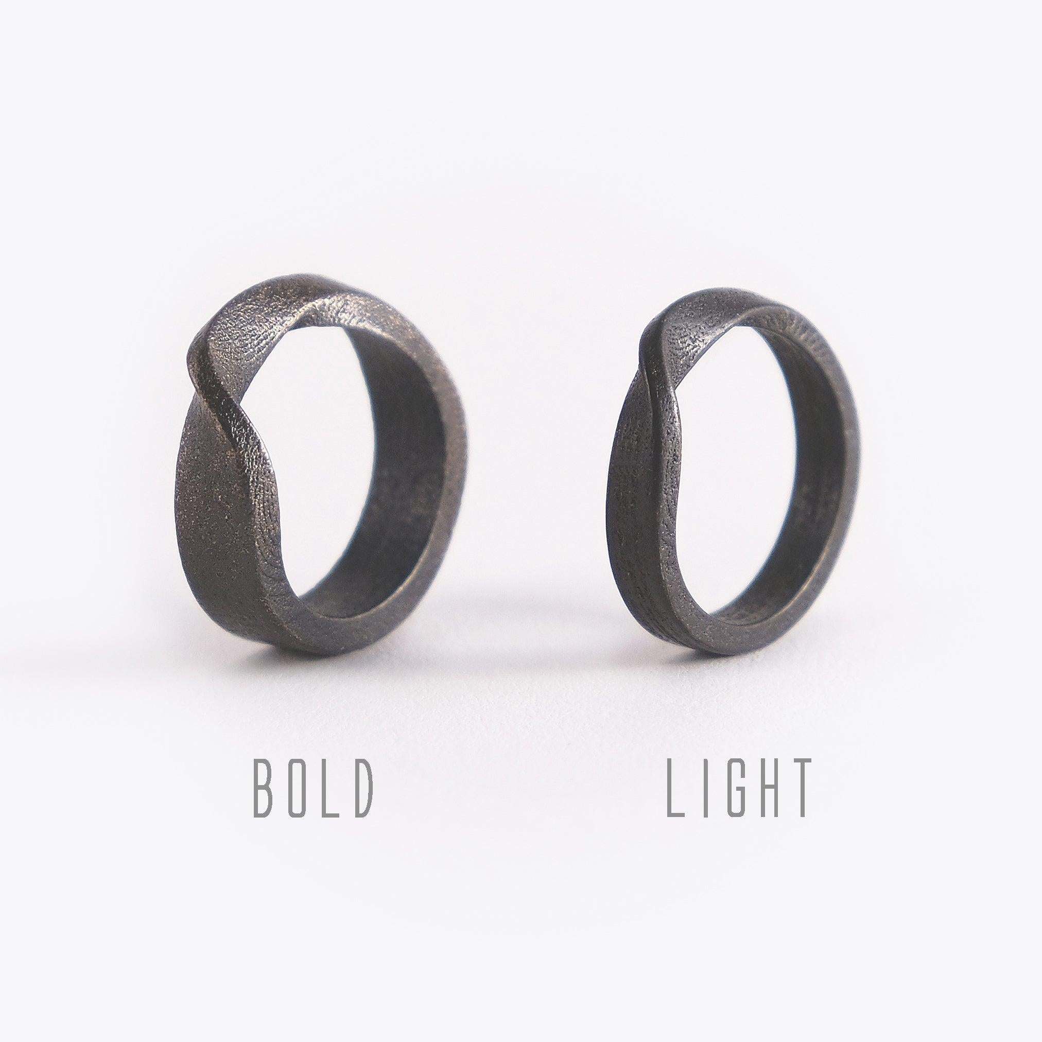 Amor Steel Ring ─ Light - LACE by JennyWu