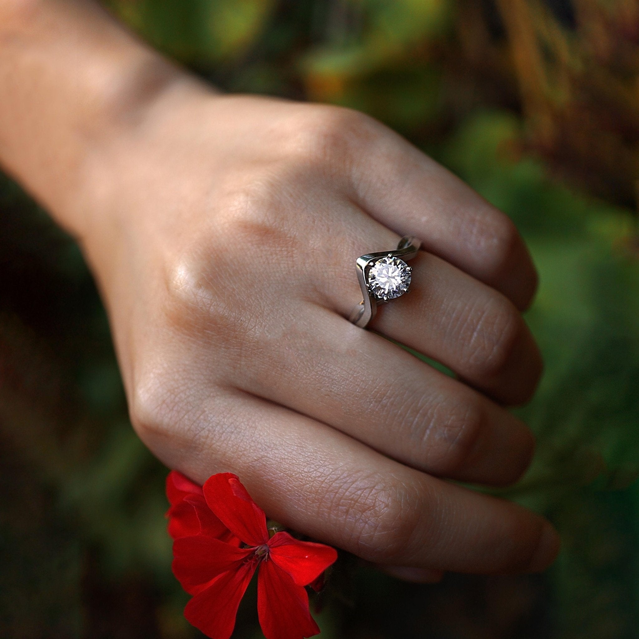 Clio Diamond Ring - LACE by JennyWu