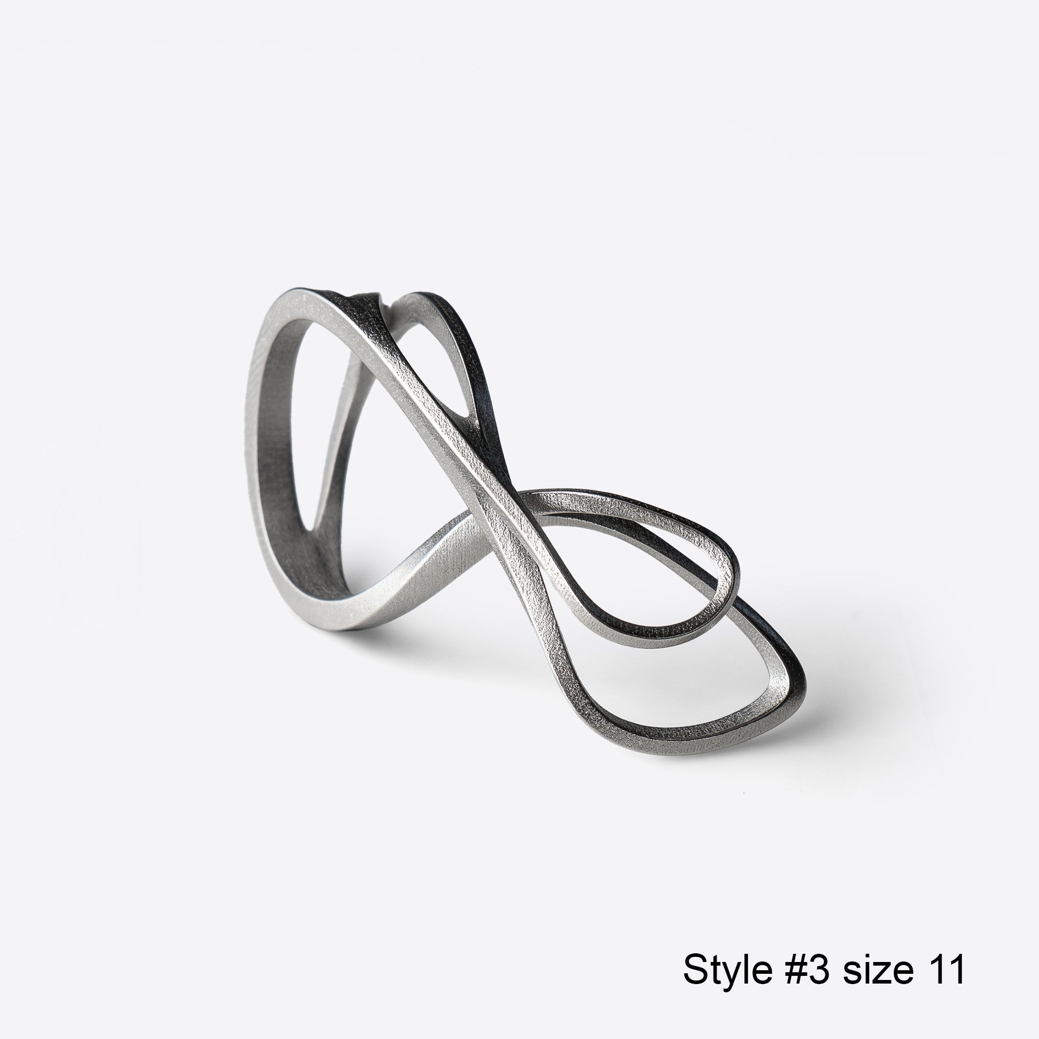 Mobius Ring Stainless Steel- Seconds