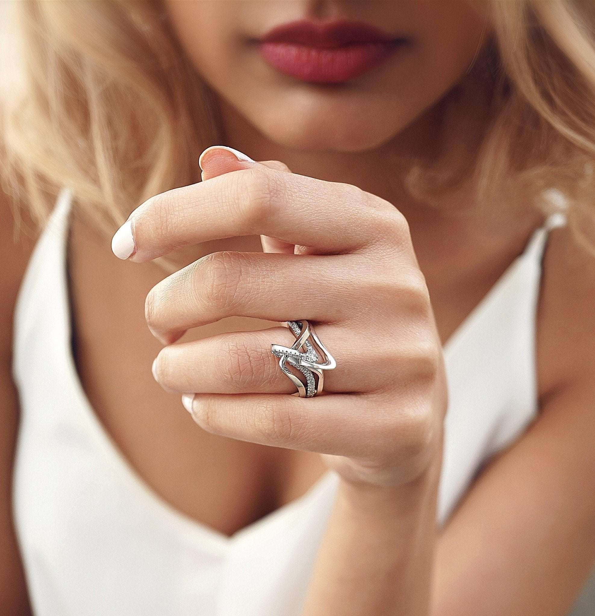 Amare Diamond Ring - LACE by Jenny Wu