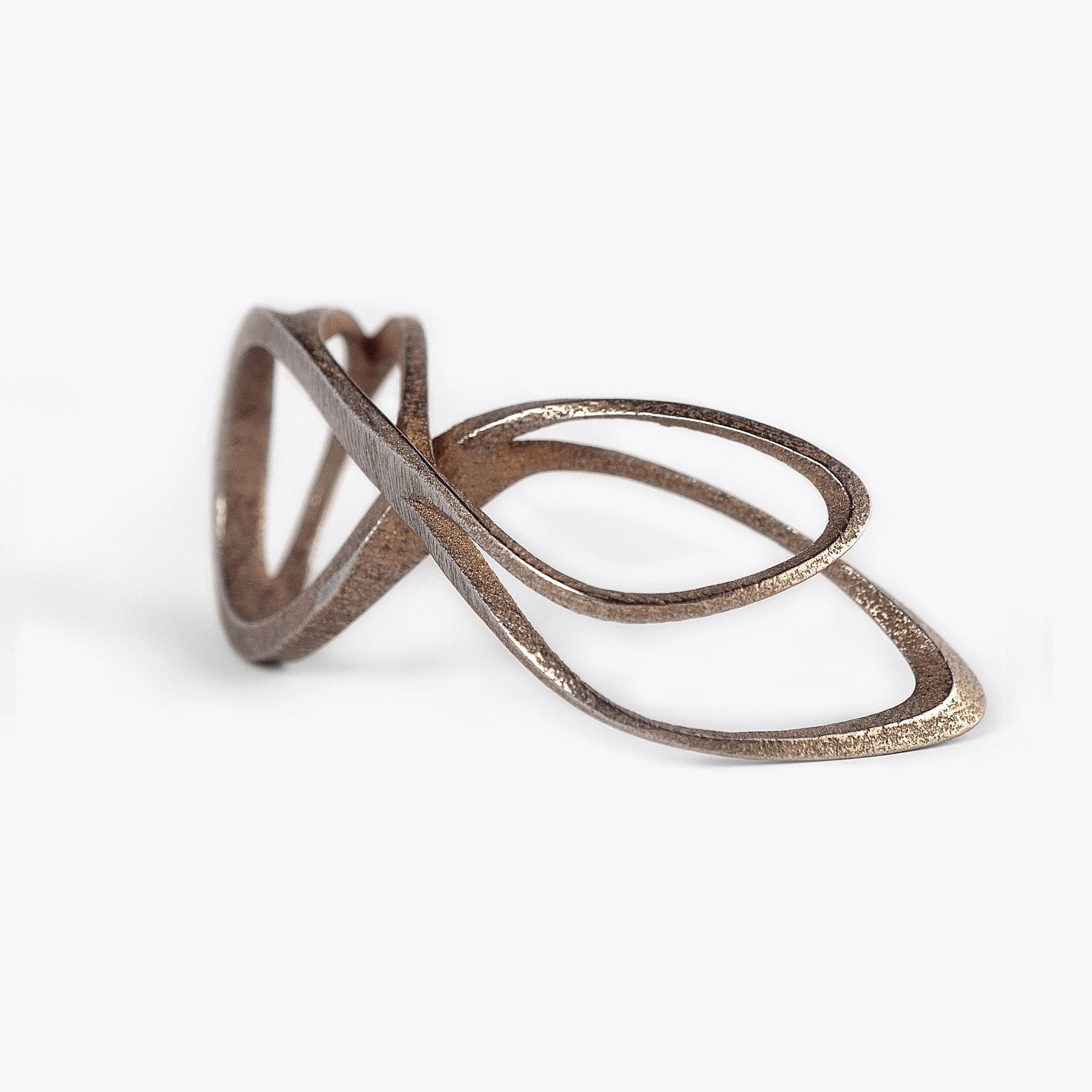 Mobius Steel Ring