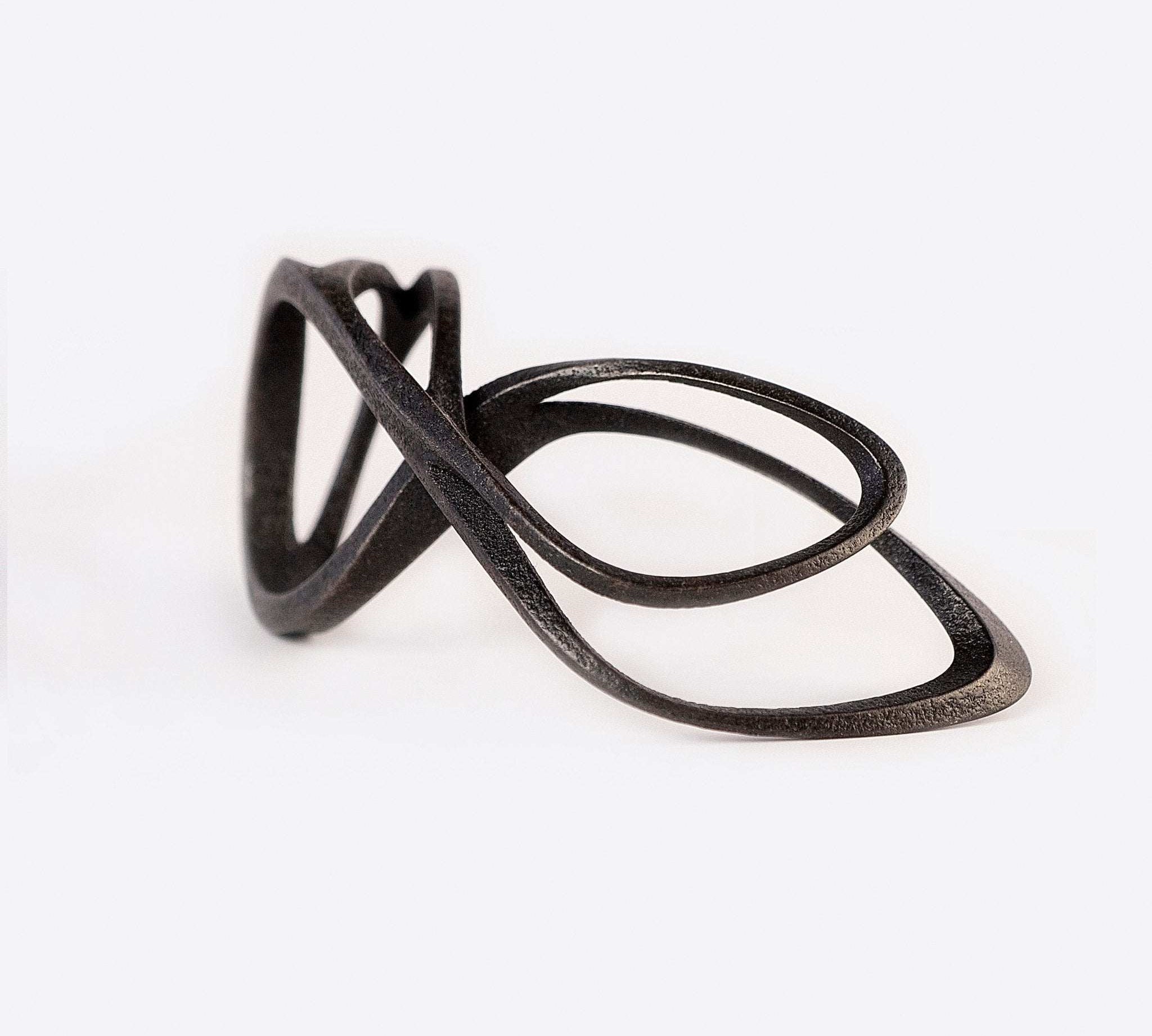 Mobius Steel Ring