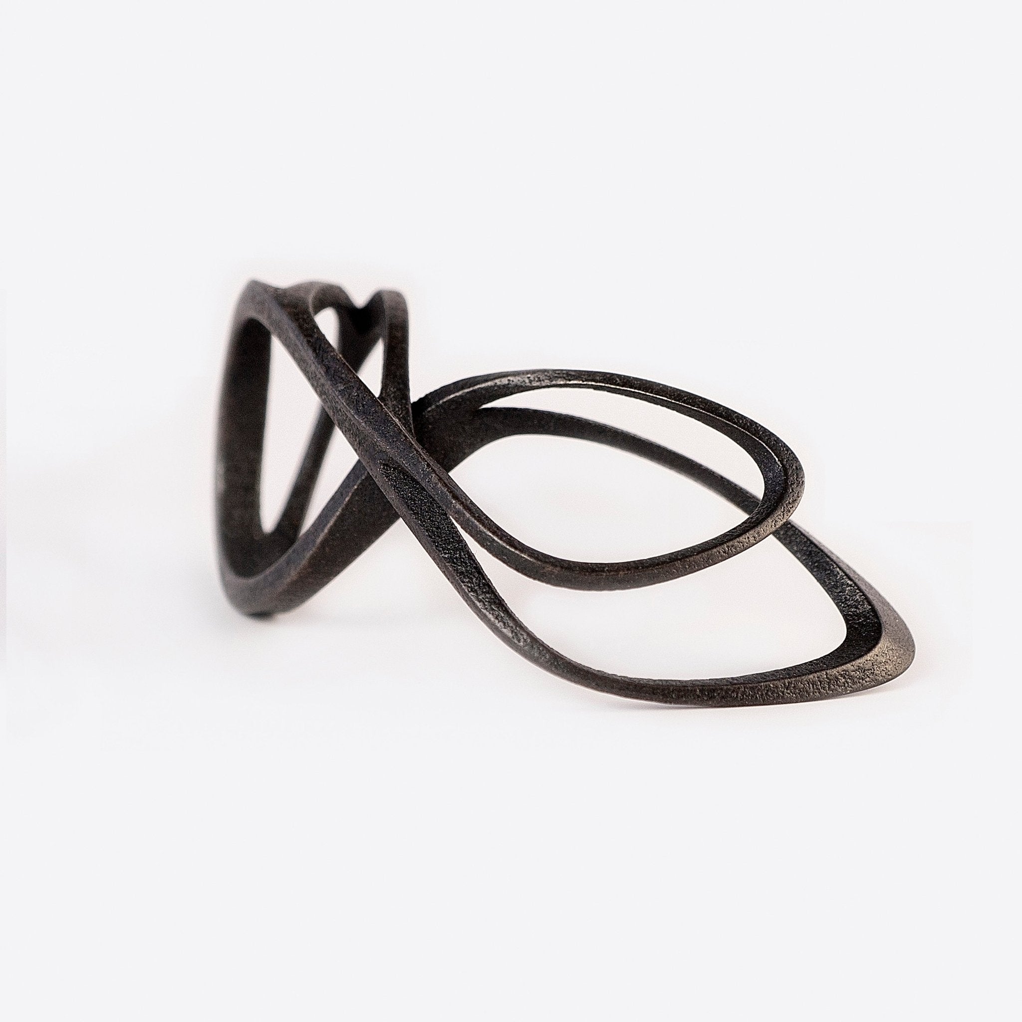 Mobius Steel Ring