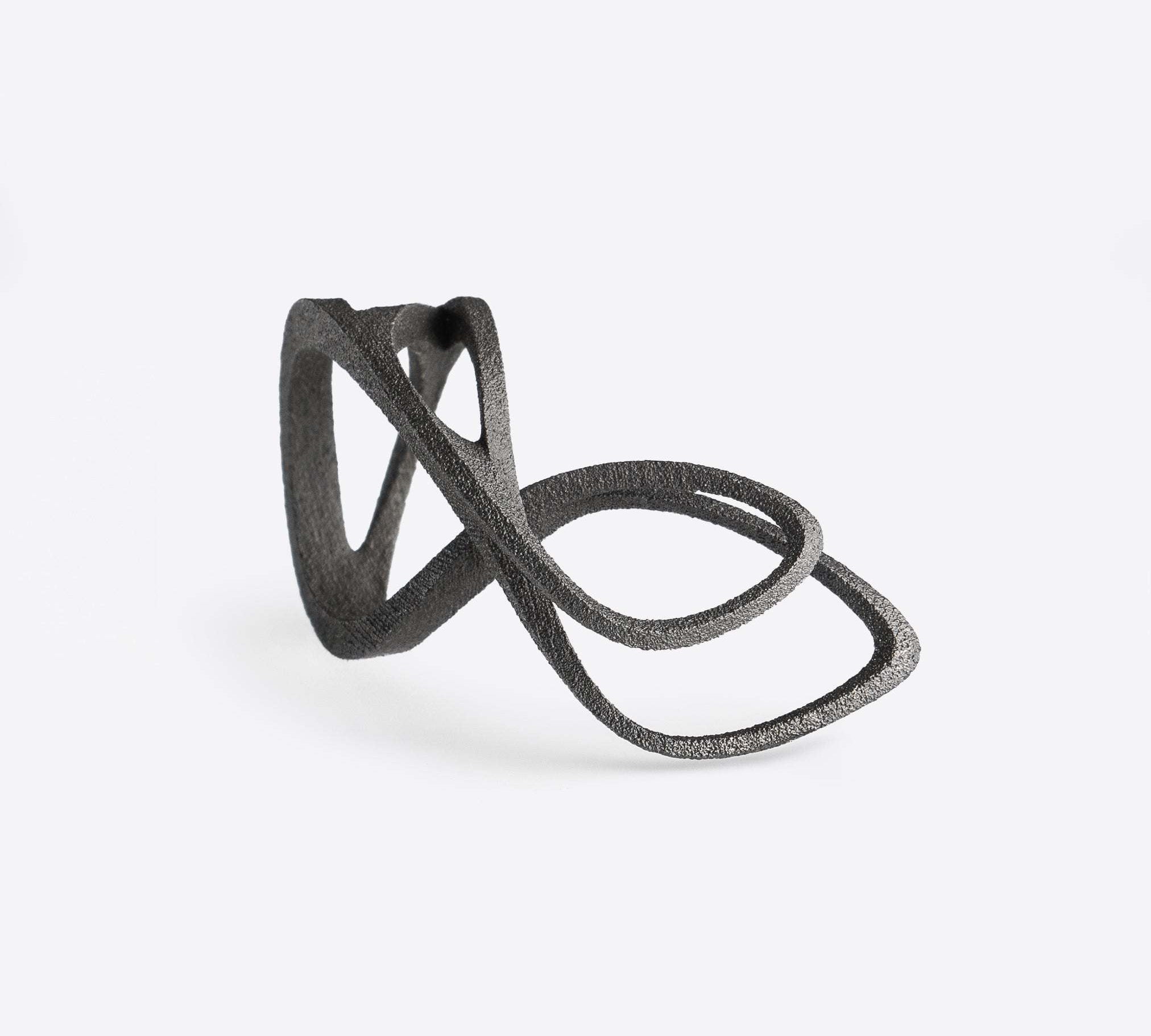 Mobius Light Steel Ring- Matte (Archive)