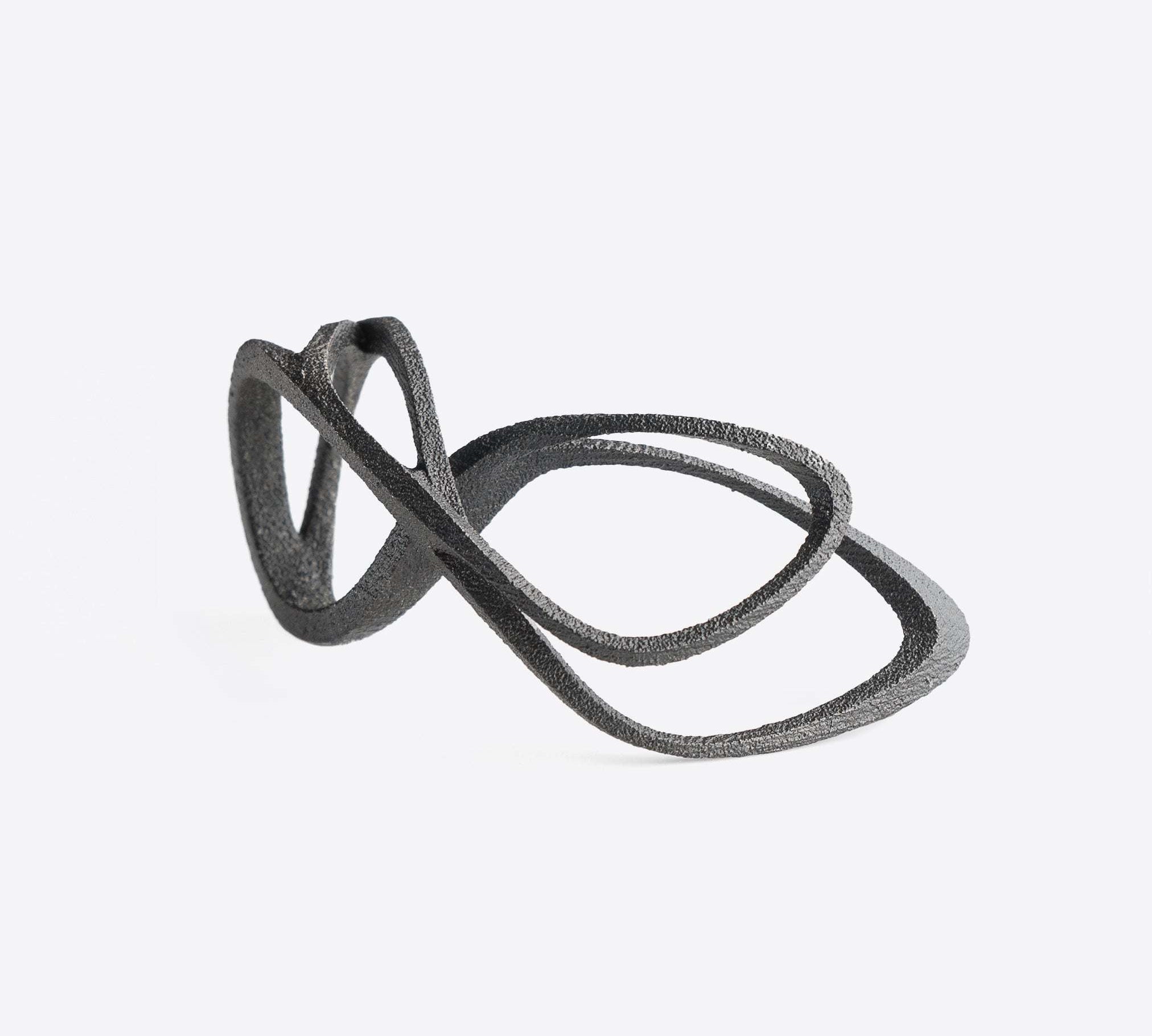 Mobius Bold Steel Ring- Matte (Archive)