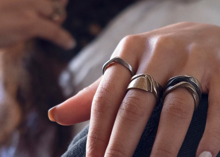 3D printed stainless steel jewelry
