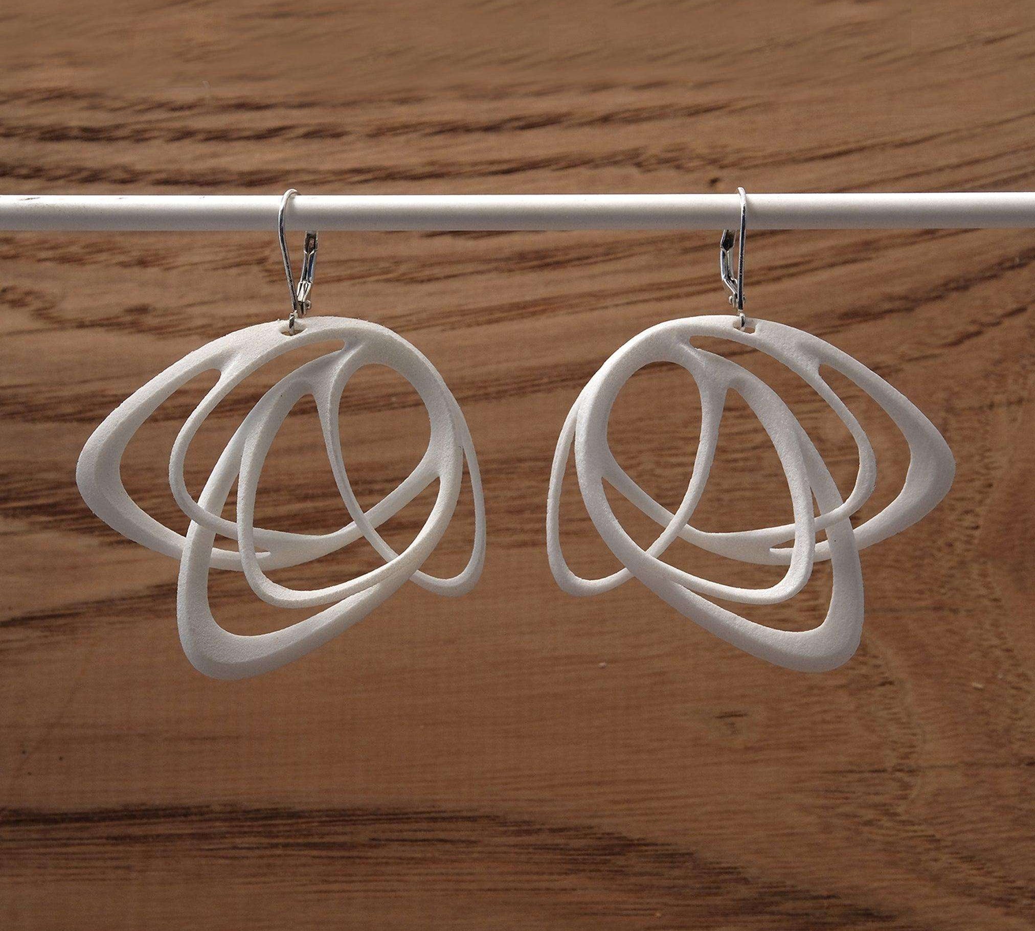 Gemino Nylon Earrings - LACE by JennyWu