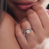 solitaire diamond ring