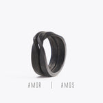 Amos Steel Ring ─ Light - LACE by JennyWu