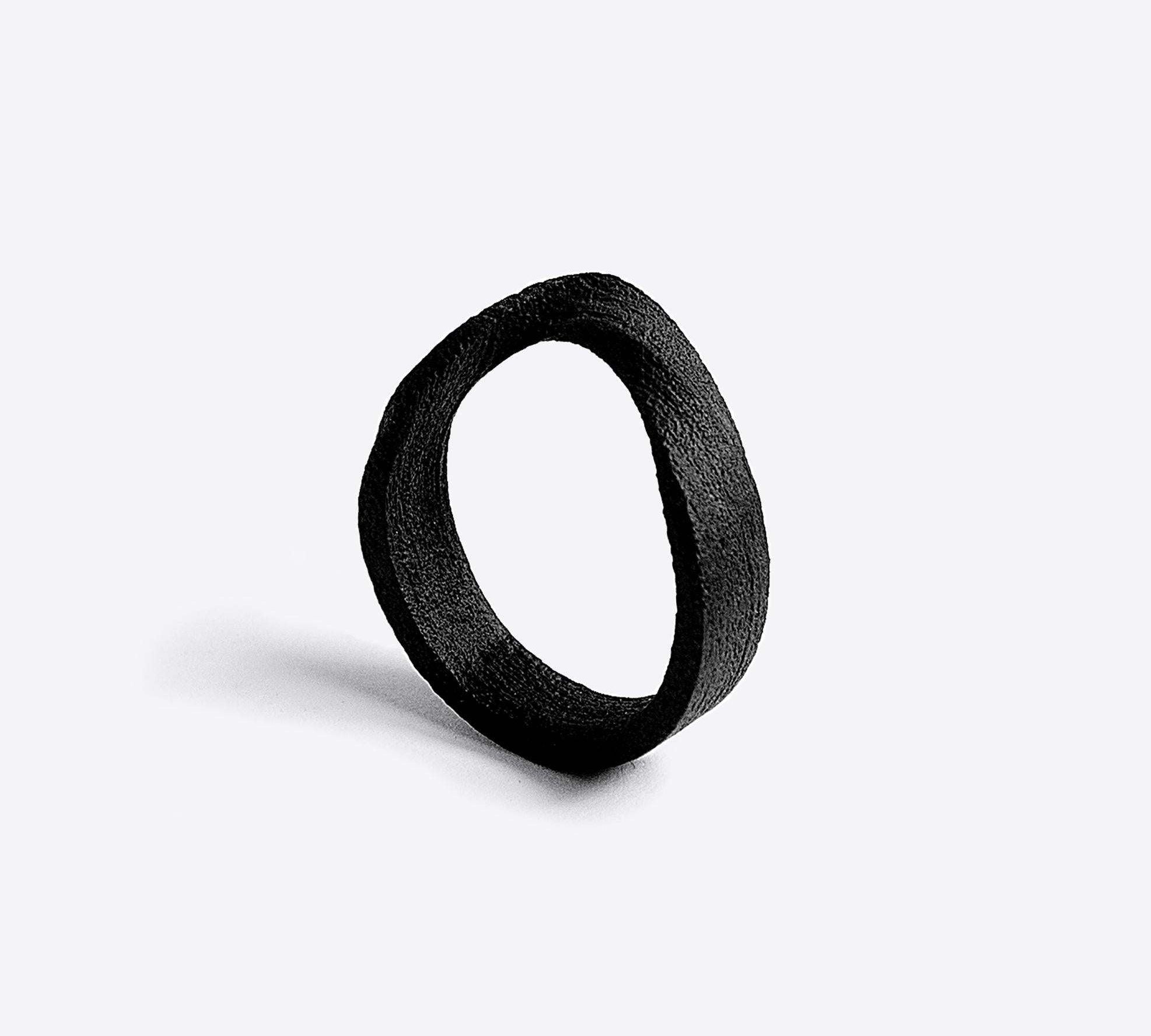 Amos Carbon Ring ─ Bold - LACE by JennyWu