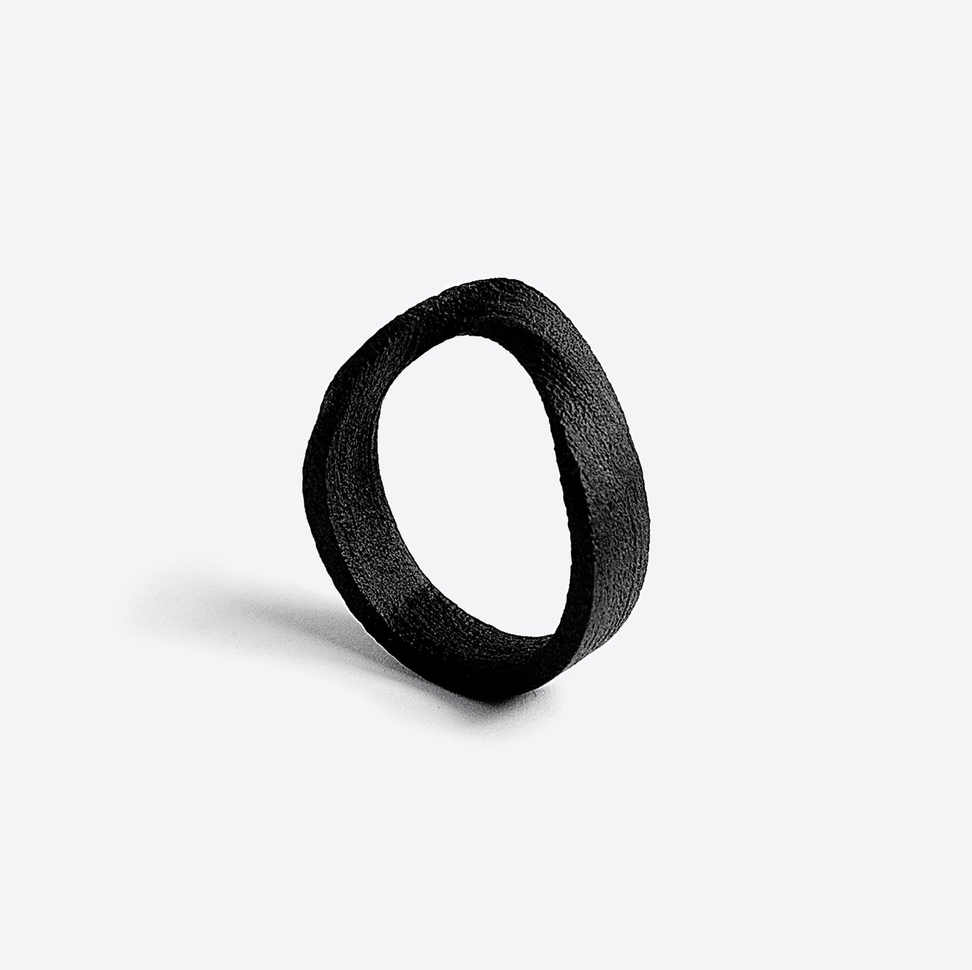 Amos Carbon Ring ─ Bold - LACE by JennyWu