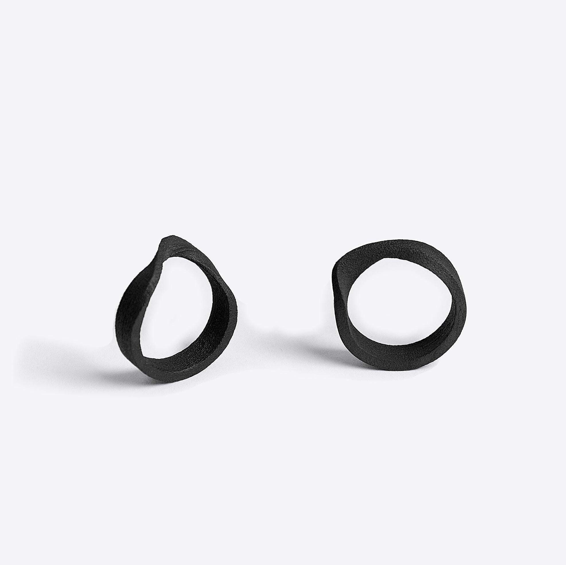 Amos Carbon Ring ─ Bold - LACE by JennyWu