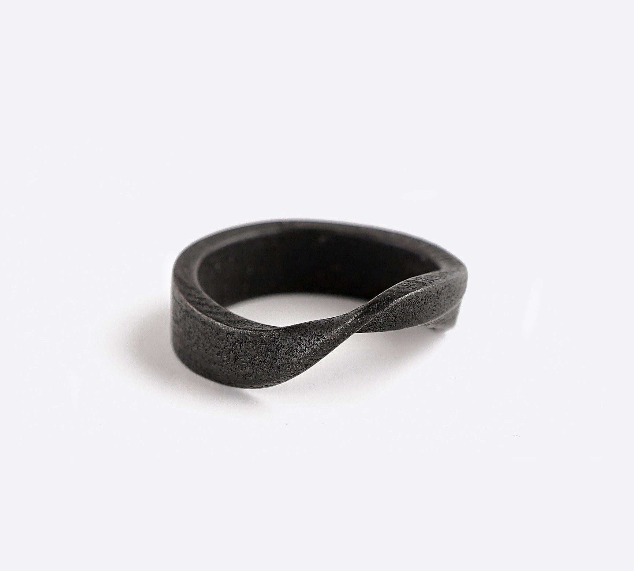 Amos Steel Ring ─ Bold - LACE by JennyWu