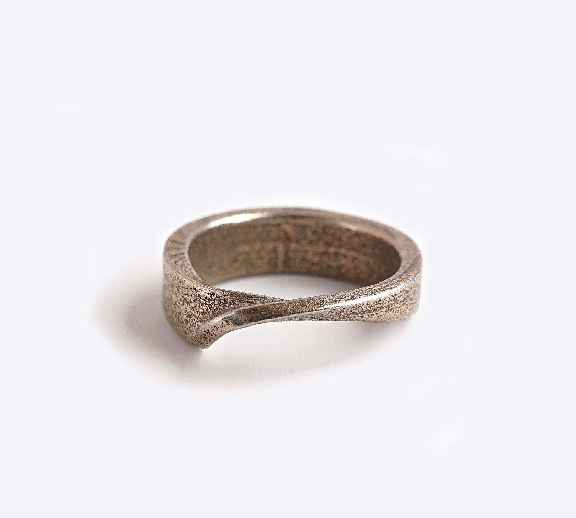 Amor Steel Ring ─ Bold - LACE by JennyWu