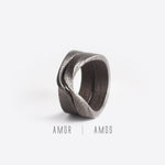 Amor Steel Ring ─ Bold - LACE by JennyWu