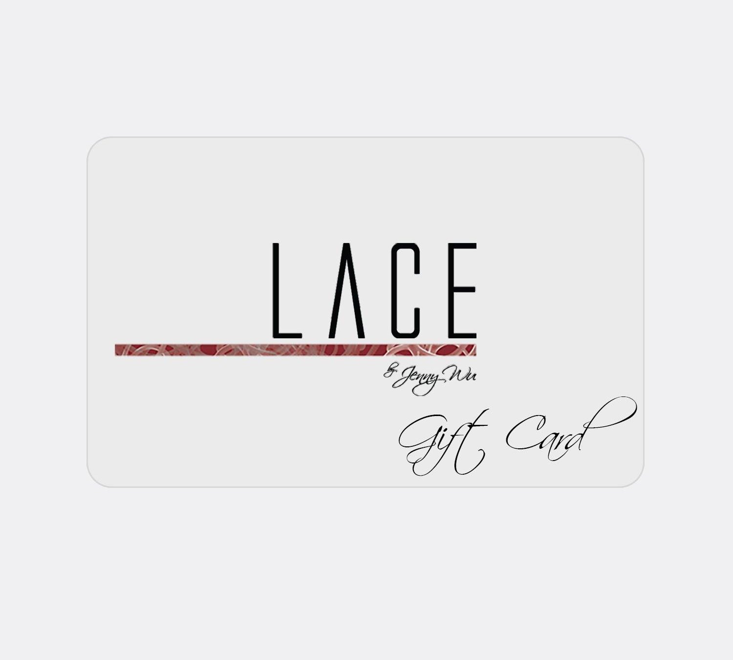 Gift Card - LACE by JennyWu